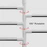 Porte-serviettes rotatif sans perceuse – vue 5
