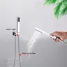 Robinet de douche dissimulé chromé – vue 4
