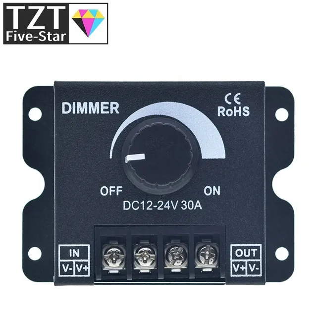 DC 12 V 24 V LED variateur 30A 360 W régulateur de… – vue 3