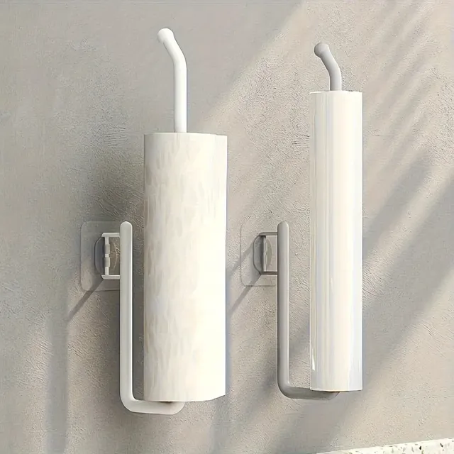 Porte rouleau papier adhésif sans perçage sous étagère… – vue 2