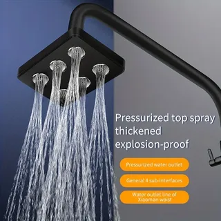 Pommeau de douche à pulvérisation supérieure