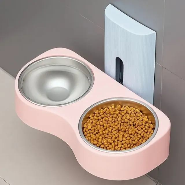 Bol d'arrosage mural pour chats – vue 3