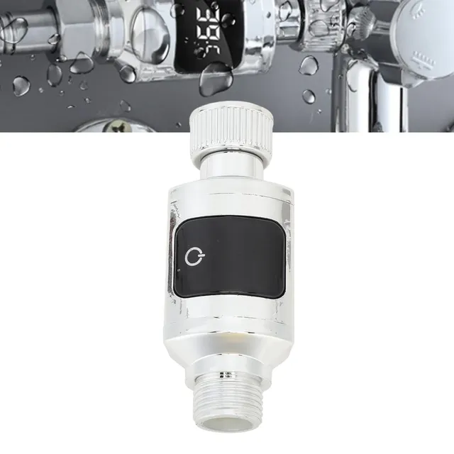 Thermomètre de douche en acier inoxydable – vue 2