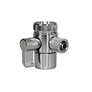 Adaptateur robinet dérivateur évier douchette métallique chromé…