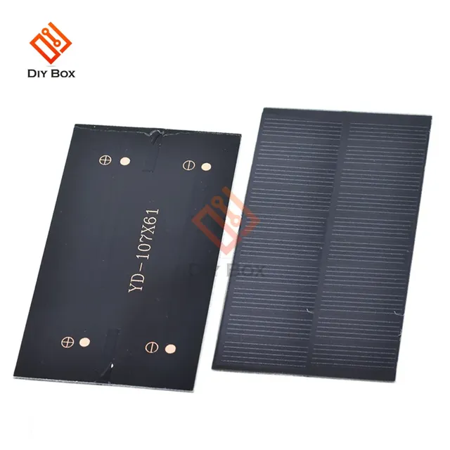 Panneau solaire électronique 1W 5V – vue 2