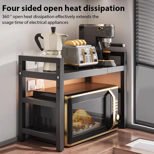 Étagère de cuisine pour four à micro-ondes – vue 5