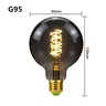 LED E27 ST64 G80 G95 G125 4W Dimmable220V gris fumé… – vue 4