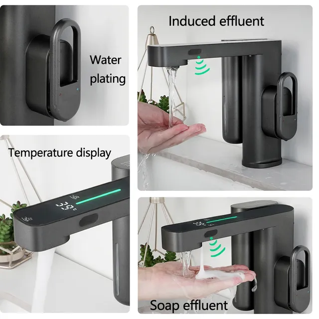 Robinet sensoriel infrarouge distributeur savon mitigeur… – vue 4