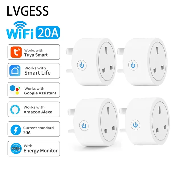 Prise intelligente Tuya 20A