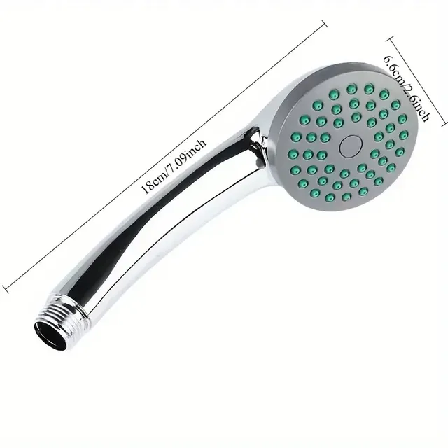 Douchette portable pommeau main chromée ABS plastique… – vue 4