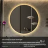 Miroir de salle de bains rond d'hôtel de mode – vue 4