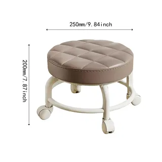 Tabouret bas roulant 25x25x20cm