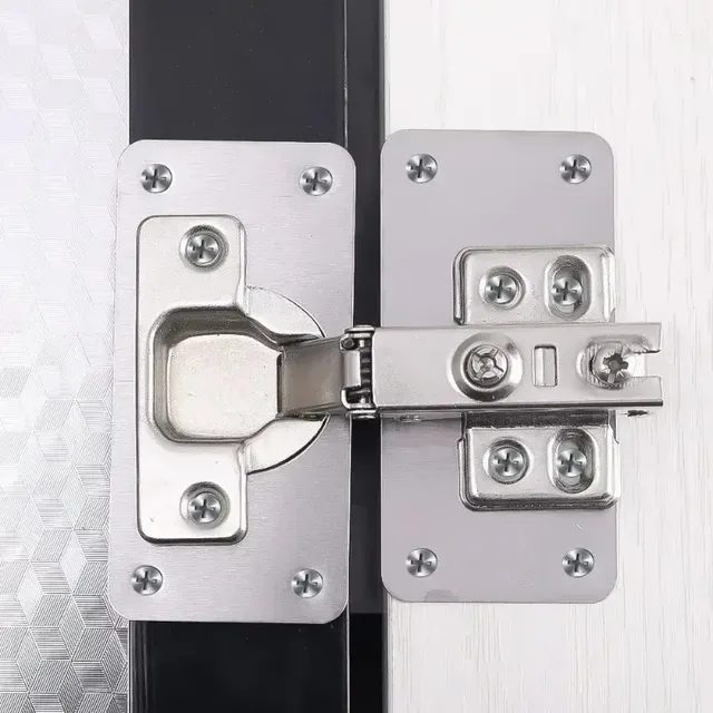 Kit de plaque de réparation de charnière d'armoire – vue 4