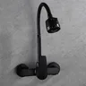 Stenoc robinet de cuisine noir double trou mural 2… – vue 5