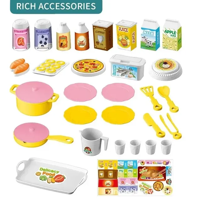 Mini ensemble de jeu de comptoir de cuisine pour enfants – vue 3