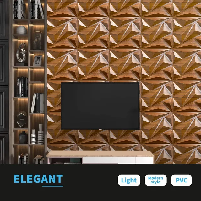 Panneaux muraux 3D en pvc pour décoration murale… – vue 6