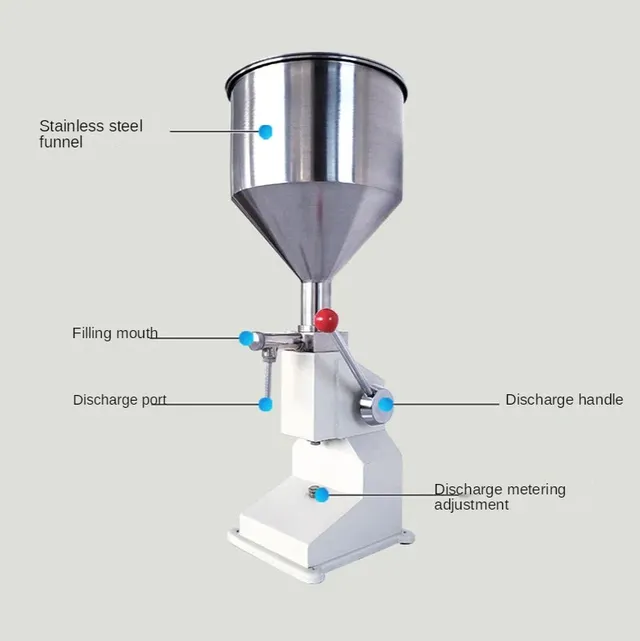 Machine de remplissage de bouteilles de liquide 5-50ml – vue 3