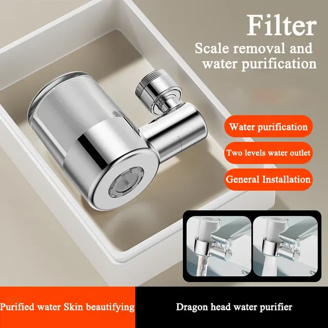 Filtre de robinet buse d'eau anti-éclaboussures bec… – vue 4