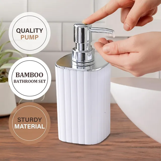 Ensemble accessoires triple distributeur savon liquide… – vue 4