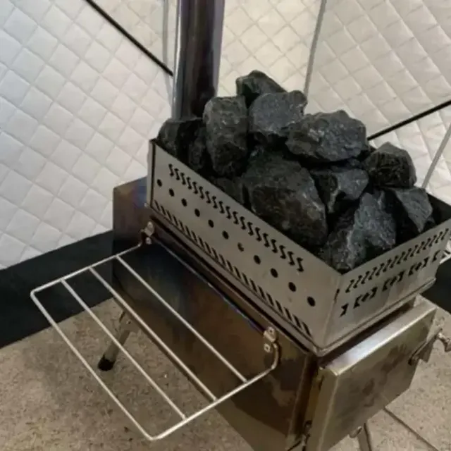 Cadre en pierre de Sauna pliable – vue 3