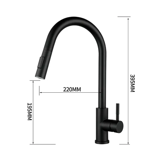 Robinets de cuisine tactiles intelligents – vue 2