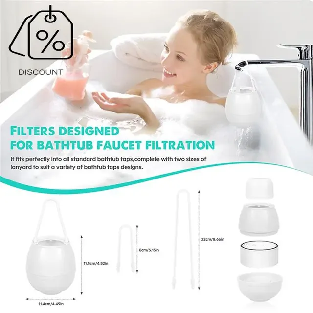 Filtre à eau pour robinet de baignoire A19F-Tub – vue 5