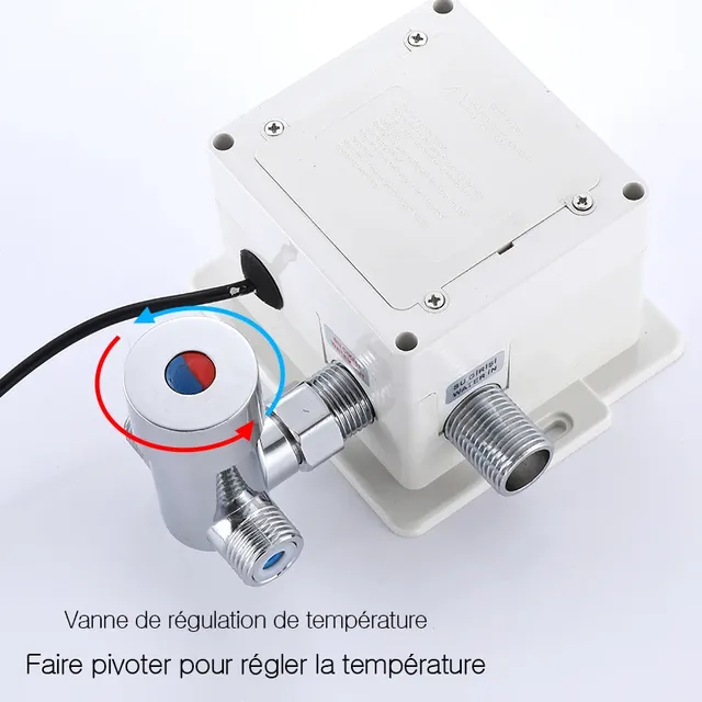 Robinet lavabo sensoriel infrarouge automatique mitigeur… – vue 6