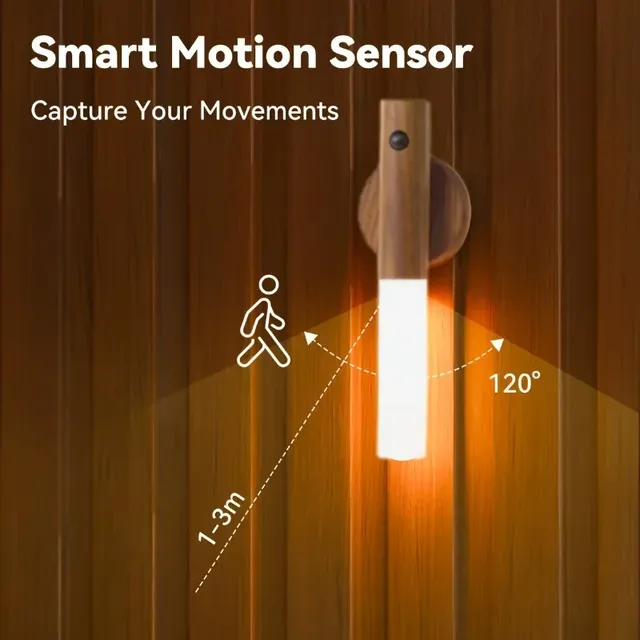 LED capteur intelligent appliques murales Portable… – vue 4