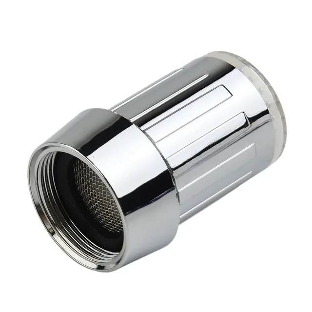 Adaptateur filetage interne LED robinet universel chrome… – vue 2