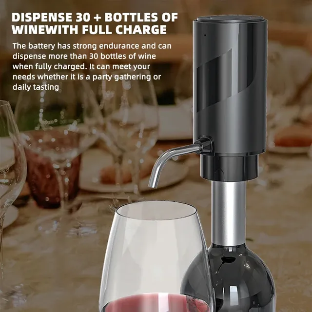 Aérateur et distributeur automatique de vin – vue 5
