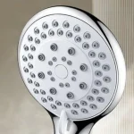 Buse de douche pressurisée à grande sortie, pluie Super puissante, douche de salle de bain à tête unique, débit d&rsquo;eau fort