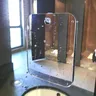 Miroir de douche antibuée en acrylique