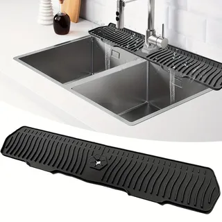 Tapis de protection contre les éclaboussures pour robinet de cuisine
