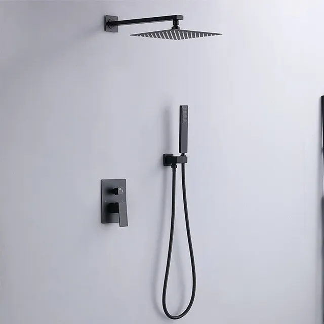 Ensemble de robinets de douche muraux