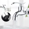 Robinets de Machine à laver argent simple froid mural… – vue 1