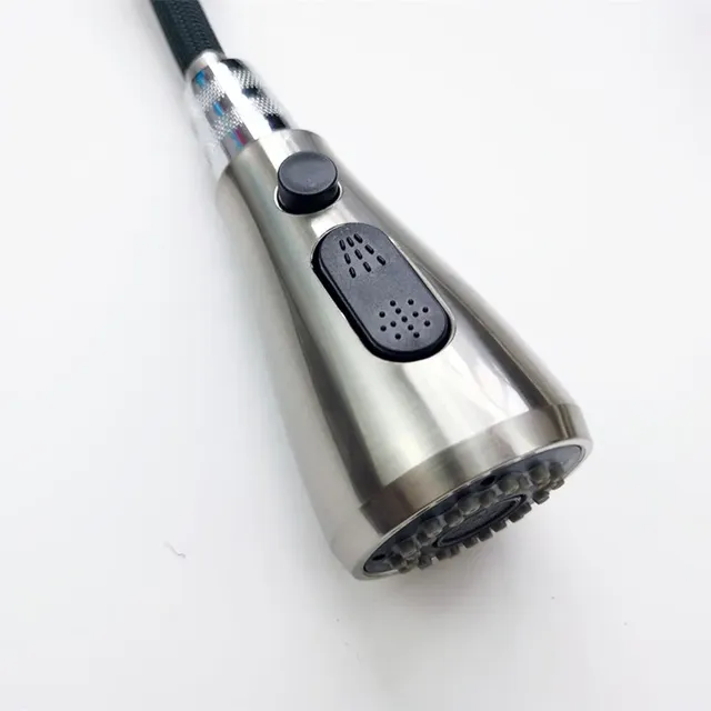 Robinet de cuisine tactile en Nickel brossé – vue 7