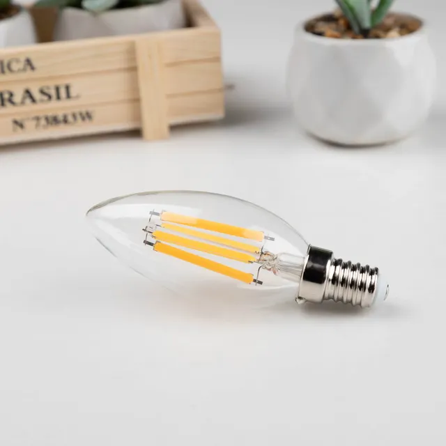 Ampoule Led C35 E14 à intensité variable – vue 2
