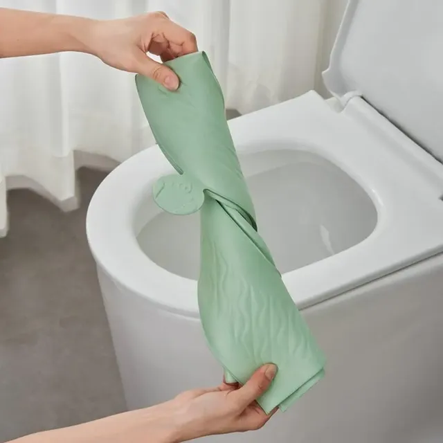 Housse siège toilette imperméable silicone souple… – vue 2