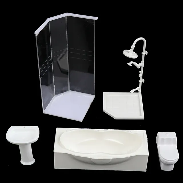 Ensemble de salle de bain Miniature pour maison de… – vue 5