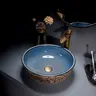Vasque poser ronde lavabo bol céramique émaillée… – vue 3