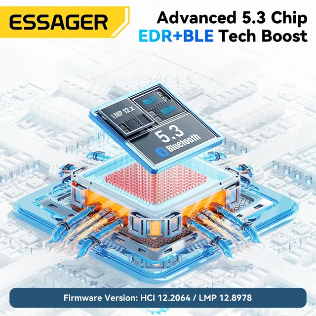 Essager USB Bluetooth 5.3 adaptateur Aux récepteur Audio… – vue 3