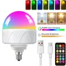 Ampoule LED RVB multicolore rechargeable dimmable… – vue 1