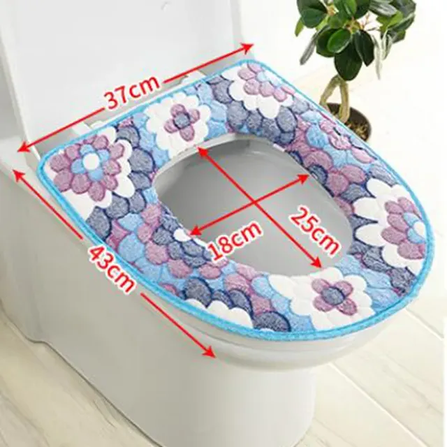 Housse de toilette en peluche – vue 5