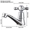 Robinet d'évier de lavabo en alliage de Zinc – vue 7