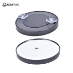 Miroir grossissant 5X/10X/15X pour femmes, 1 pièce, nouveau verre grossissant, ventouse, beauté, maquillage, cosmétique, douche, maison