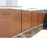 Panneau clôture aluminium thermolaqué anthracite lames… – vue 5