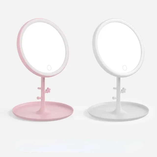 Miroir de maquillage à écran tactile LED – vue 5
