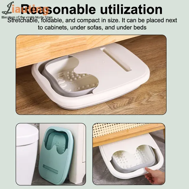 Bain de pieds pliable – vue 4