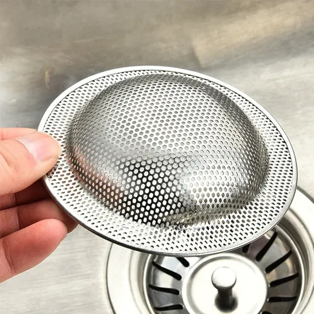 Filtre évier cuisine acier inoxydable maille fine bord… – vue 5