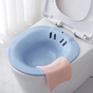 Baignoire de siège de toilette pour bidet, soins post-partum, bassin pour handicapés, trempage périnéal, pas de squats Baignoire de siège de toilette pour bidet, soins post-partum, bassin pour handicapés, trempage périnéal, pas de squats